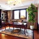 7.3ft Artificial Fiddle Leaf Fig Tree (87in) with Plastic Nursery Pot Faux Tree, Ficus Lyrata Fake Plant for Office House Farmhouse Living Room Home Decor (Indoor/Outdoor) by CozyNest Decor