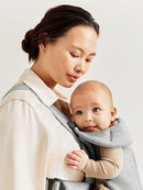 BabyBjörn Baby Carrier Mini, Light Gray, 3D Jersey | Infant Carrier (7-25 lbs), Ergonomic, Easy-to-Use by TinyTreasures Baby Boutique