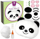 Pinwheel Crafts Beginner Sewing Kit for Kids 8-12 - Easy DIY Panda Pillow Kit - Learn to Sew - Kids Sewing Craft Gifts - Make Your Own Stuffed Animal Panda Plush Toy by TinyTreasures Baby Boutique