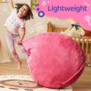 Bean Bag Chairs Teardrop Bean Bag Chair Beanbag Chair with Memory Foam Filled Machine Washable Cover for Living Room, Bedroom (Small,Pink) by TinyTreasures Baby Boutique