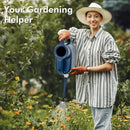 2 Gallon Watering Can for Outdoor Plants, Plant Watering Can with Removable Long Spout and Stainless Steel Sprinkler Head, Large Water Can for Garden Flowers Vegetables by GreenHaven Gardens