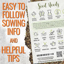 Seed Needs Partial Shade Wildflower Seed Mix for Planting | 5 Packs (1 Ounce Each) 14+ Varieties Open Pollinated Annual & Perennial Species | Flower Seeds Shade Tolerant | Bulk by GreenHaven Gardens