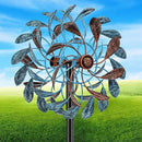 360° Wind Spinners Outdoor, Wind Sculptures Windmill with Metal Stake, Kinetic Large Metal Yard Art Decor Spinners Pinwheels for Garden Outside Patio Lawn, 63.2 * 13.2" by GreenHaven Gardens