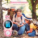 Kids Microscope,Ashfly 200X Magnifier for Kids,Mini Pocket Portable Digital Microscope for Educational Science Toys,Birthday Gifts for Age 3 4 5 6 7 8 Girls by TinyTreasures Baby Boutique