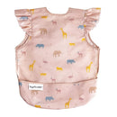 Tiny Twinkle Mess Proof Baby Bib - Waterproof & Lightweight Baby-Led Weaning Apron | 100% Recycled Polyester, Easy Clean & Machine Washable (Petite Safari, Small 6-24 Months) by TinyTreasures Baby Boutique