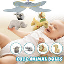 Baby Crib Mobile with Music and Lights for Boys Musical Mobile Animals for Crib Bassinet Girls Toys Hanging Portable Safari Nursery Decor Blue by TinyTreasures Baby Boutique
