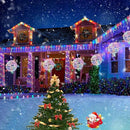 Christmas String Lights Outdoors,4 Pack 7.87" Sphere Lights,Ball Tree Garden Globe Lights for Home, Party, Christmas, Porch Patio,Wedding, Garden,Tree Decoration with Plug by GreenHaven Gardens