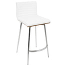Mason - Contemporary Swivel Counter Stool (Set of 2) by HouseOfZazla
