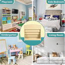 TOETOL 5-Tier Kids Bookshelf - Toddler Book Display Shelves for Classrooms, Playrooms, and Nursery - Wooden Children Book Rack (Natural) by TinyTreasures Baby Boutique