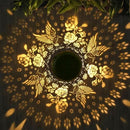 Kaixoxin Solar Garden Decor Metal Lantern Hummingbird Table Lamp Bronze Outdoor Dercoration Great Gift for Women Mon Grandma Hanging Lights for Patio Courtyard Garden by GreenHaven Gardens