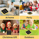 Tic-Tac-Toe Bolt Game, 4-in-1 Handheld Puzzle Game Console, Electronic Tic-Tac-Toe Toy, Educational and Memory Growth, Portable Travel Games for Car Ride, Board Games for Kids and Adults (Yellow) by TinyTreasures Baby Boutique