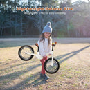 14" Kids Balance Bike for 3,4,5,6 Year Old Boys and Girls, Air Tires with Magnesium Alloy Frame, Lightweight No Pedal Toddler Training Bicycle by TinyTreasures Baby Boutique