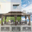 14' X 20' Hardtop Gazebo with Upgraded Features