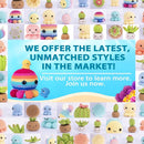 Crochetta Crochet Kit for Beginners, Crochet Kit Step-by-Step Video Tutorials, Crochet Starter Kit Learn to Crochet Kits for Adults Kids Beginners, Jumbo 3 Colorful Octopus Familly (40%+ Yarn Content) by TinyTreasures Baby Boutique