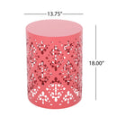 Outdoor Metal Modern Design End Table by HouseOfZazla
