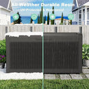 60 Gallon Deck Box Large Outdoor Storage for Patio Furniture,Outdoor Cushions,Garden Tools and Pool Supplies,Waterproof,Resin,Lockable(Black) by CozyNest Decor