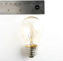 Hometown Evolution, Inc. E26 Commercial String Lights with 16 Gauge Wire (50 Foot 25 Socket, A15 15 Watt Clear Bulbs) by GreenHaven Gardens
