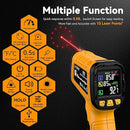 50:1 Infrared Thermometer -58F to 1796F, Laser Temp Gun with Thermocouple Probe for Pizza Oven, HVAC, BBQ, High Temp Gun with Humidity Sensor, Accurate for Home and Industrial Use by TinyTreasures Baby Boutique