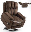 Lazy Boy Recliner Chair, Postoperative Recovery，Retractable 23'' Extra-Long Leg Support Lift Chair Hold up to 400lb，25.5'' Oversized Recliner seat for Big and Tall by CozyNest Decor