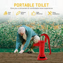 Samger Antique Pitcher Hand Water Pump Cast Iron Red Hand Well Pump 25ft Maximum lift Manual Water Transfer Pump Boost Fountain for Outdoor, Yard, Pond, Garden Decoration Kit by GreenHaven Gardens
