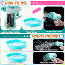 ShinyRelief 4 Pack Wedding Bubble Guns 32 Holes with Light, 4 Bottles Solution, Romantic Bubble Maker for Outdoor Ceremony, Wedding Party Favors, Photo Props, Reception Entertainment (Green) by TinyTreasures Baby Boutique