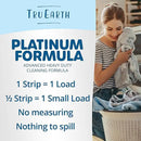 Tru Earth Platinum - Heavy Duty Laundry Detergent Sheets - Up to 64 Loads (32 Count), Fresh Linen Scent - Ultra-Concentrated Formula - Eco-Friendly Laundry Sheets by CozyNest Decor