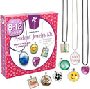 Pinwheel Crafts Pendant Jewelry Making Kit for Girls 8-12+ Years, Necklace and Bracelet Making Kit for Kids – Single Craft to Create Multiple Necklace & Bracelet for Teens with 200 Designs by TinyTreasures Baby Boutique