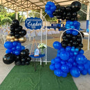 130pcs Royal Blue Balloons Different Sizes 18" 12" 10" 5" Party Latex Balloons for Birthday Graduation Baby Shower Anniversary Nautical Party Decorations by CozyNest Decor