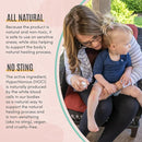 Active Skin Repair Natural, Non-Toxic, No Sting Baby Spray First Aid Safe For Use on Diaper Rash, Baby Acne, Eczema, Cuts, Wounds, Scrapes, and Other Skin Irritations (3 oz. Spray) by TinyTreasures Baby Boutique