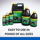 CrystalClear Algae D-Solv Pond Algae Control, Fast-Acting EPA Registered Algaecide, Use in Fountains & Outdoor Ponds Containing Koi & Other Fish, Treats 5,760 Gallons, 16 Ounces by GreenHaven Gardens