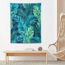 ICMOLYYENLO Tropical Green Plant Tapestry, Green Palm Leaves Natural Landscape Print Wall Tapestry for Bedroom Living Room Dormitory 30x40 Inch by CozyNest Decor