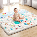 Premium Foam Baby Play Mat 50x50 Playpen Mat Thicker Cushioned Crawling Mat Waterproof Baby Floor Play Mat Non-Slip Activity Mat for Baby and Toddlers Infants Play & Tummy Time(50x50, Car) by TinyTreasures Baby Boutique