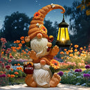Garden Gnome Statue with Solar Lights – Large Outdoor Sculptures for Patio, Lawn, Yard – Ideal Gifts for Moms, Women, Grandma, Mothers Day, Birthdays, – Funny Double Gnomes Decoration for Housewarming by GreenHaven Gardens
