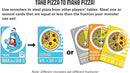 Blobby's Pizza Math Card Game: Crazy Fun Strategic Pizza Eating Contest Between Cute Monsters! by TinyTreasures Baby Boutique