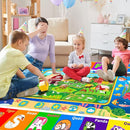 Kids Rug for Playroom, Kids Baby Playmat with Farm Sea Animal, Alphabet ABC Educational Rug, Floor Play Mat Carpet for Bedroom Preschool Classroom (59 X 39.4 INCH, Farm) by TinyTreasures Baby Boutique