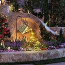 Solar Watering Can Lights Waterproof Garden Decorations - Outdoor Large Fairy Lartern Hanging Retro Metal Kettle Light Star Art Decorative Lamp for Walkway Table Patio Lawn with Bracket by GreenHaven Gardens