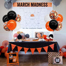 TONIFUL 4 Set Halloween Balloons Black Orange Confetti White Balloon Stand Centerpiece Table Decorations for Halloween,Celebration Party Bar,Anniversary,Graduation Decoration 2025 by TinyTreasures Baby Boutique