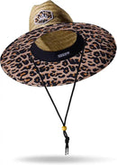 Straw Hat for Men & Women | Lifeguard Hat, Beach Hat & Sun Hat | UPF 50+ Wide Brim for Sun Protection | One Size | Hemlock by GreenHaven Gardens