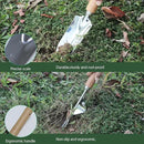 Garden Tool Set, 2 Pieces Stainless Steel Heavy Duty Garden Tools, Gardening Kit with Ergonomic Wooden Handle, Durable Garden Tools for Gardening, Gardening Gifts for Women by GreenHaven Gardens