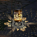 KY&BOSAM Solar Lanterns Outdoor Waterproof Rose Hummingbird Garden Decor Birthday Gift for Women Mom Grandma Hangings Solar Lights Metal Diwali Decoration Outside Lantern for Yard Patio Backyard Porch by GreenHaven Gardens