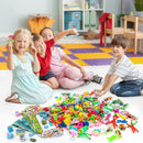 300-Piece Kids Party Favors Toys Kit for Birthdays, Classroom Prizes, Easter Egg Hunts, Carnivals & More by TinyTreasures Baby Boutique