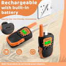 Vvinca Kids Walkie Talkies Rechargeable Toys Gifts for Ages 3 4 5-7 8-12 Year Old Boy Girl Halloween with Flashlight 22 Channel 2 Way Radio, 3 KM Long Range Walkie Talkie for Adventure Game Camping by TinyTreasures Baby Boutique