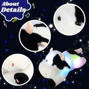 Cuteoy Glowing LED Cow Light-up Nightlight Toys Musical Plush Stuffed Animal Soft Singing Lullabies Birthday Christmas Plushies Gifts for Kids Boys Girls,15.5" by TinyTreasures Baby Boutique