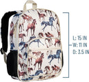 Wildkin ECO rPET Kids Backpack – Recycled, Padded, Adjustable for School & Travel – Horse Dreams by TinyTreasures Baby Boutique