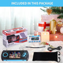 16 Bit Handheld Game for Kids Built-in 230 HD Classic Retro Video Games USB Rechargeable 3.0 Inch Childrens Travel Electronics Toys Portable Gaming Player System Gift for Boys Girls Ages 4-8-12 by TinyTreasures Baby Boutique