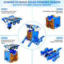 STEM 13-in-1 Education Solar Power Robots Toys for Boys Age 8-12, Educational Toy Science Kits for Kids, Building Experiment Robotics Set STEM Project Gifts for 8 9 10 11 12 Years Old Boy Girls Teens by TinyTreasures Baby Boutique