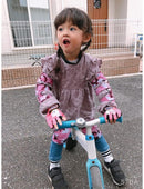 Soft-Style Kids Knee and Elbow Pads with Bike Gloves, Flexible Impact-Resistant Gear for Ages 2-11, Designed for Balance Bikes, Roller-Skating, and Skateboarding by TinyTreasures Baby Boutique