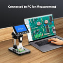 Hayve 4.3'' IPS Coin Microscope, 1000X Magnification Digital Microscope for Adults，Coin Collection Supplies with 8 Adjustable LEDs，Windows Compatible，32GB TF Card by TinyTreasures Baby Boutique