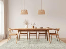 LIVEBOX Washable Area Rug 5x7 Rugs for Living Room Bedroom, Non-Slip Boho Indoor Carpet for Dining Room Office, Low-Pile Farmhouse Soft Carpets for Kids Nursery Room Playroom, Taupe by TinyTreasures Baby Boutique