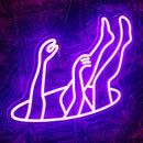 WLHOPE Falling Man Neon Sign Falling into Hole Neon Light Purple LED Neon Signs for Wall Decor USB Drop Into Neon Light Signs for Bedroom Home Bar Man Cave Game Room Party,Gift for Boys by GreenHaven Gardens